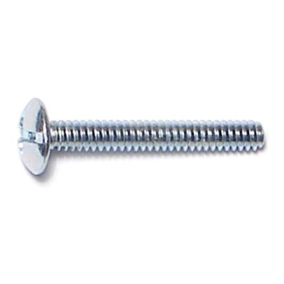 #6-32 x 1" Zinc Plated Steel Coarse Thread Combo Truss Head Machine Screws