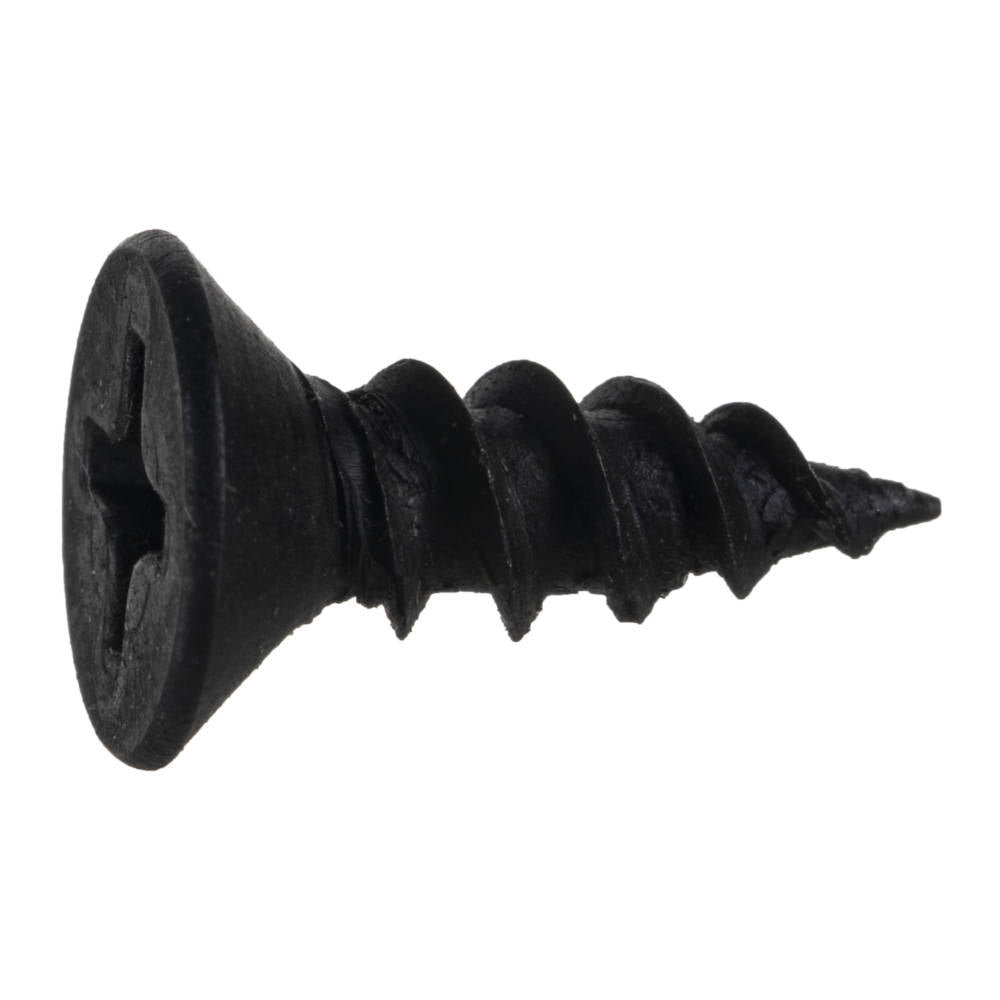 TwinFast Black Phosphate Steel Phillips Flat Head Wood Screws - 100 pcs.