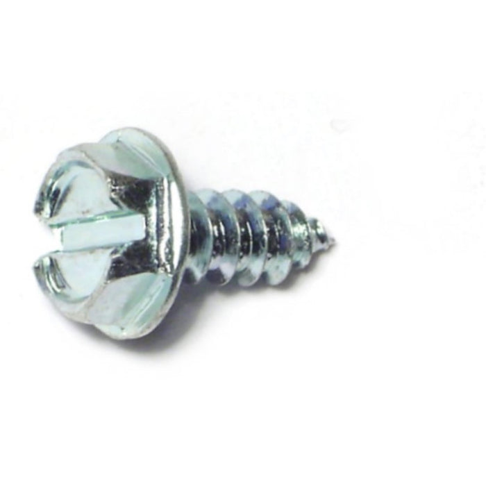 Prime-Line #6 x 3/8 in. Zinc Plated Steel Slotted Drive Hex Washer Head Prime-Line #6 x 3/8 in. Zinc Plated Steel Slotted Drive Hex Washer Head