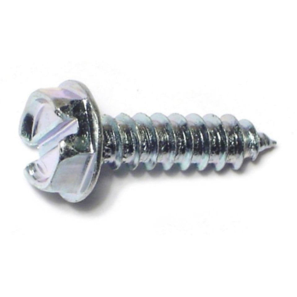 Lexar Industrial 1250ct #10 X 3/4" Self-Piercing Zip Screws - Hex Washer Head