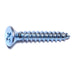 #10 x 1-1/4" Zinc Plated Steel Phillips Flat Head Sheet Metal Screws