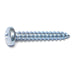 #10 x 1-1/4" Zinc Plated Steel Phillips Pan Head Sheet Metal Screws