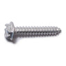 #8 x 1" Aluminum Slotted Hex Washer Head Sheet Metal Screws