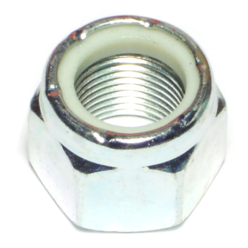 3/4"-10 Zinc Plated Grade 2 Steel Coarse Thread Nylon Insert Lock Nuts