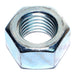 1-1/8"-7 Zinc Plated Grade 2 Steel Coarse Thread Finished Hex Nuts