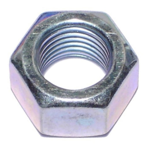3/8"-24 Zinc Plated Grade 2 Steel Fine Thread Finished Hex Nuts