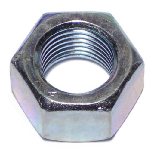 1/2"-20 Zinc Plated Grade 2 Steel Fine Thread Finished Hex Nuts