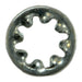 #2 x 5/64" x 13/64" Zinc Plated Grade 2 Steel Internal Tooth Lock Washers