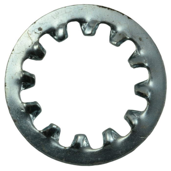 7/16" x 51/64" Zinc Plated Grade 2 Steel Internal Tooth Lock Washers