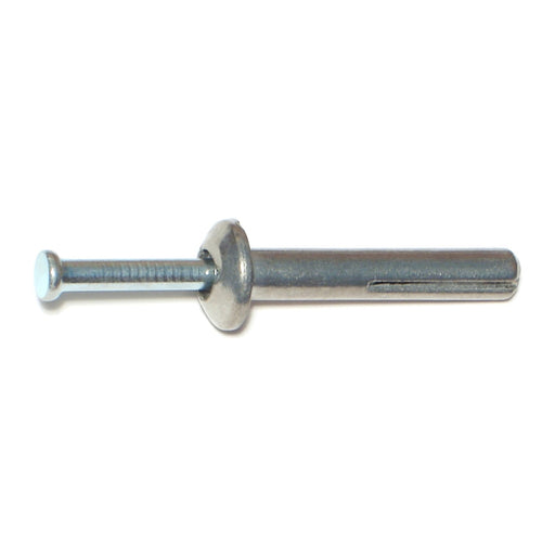 1/4" x 1-1/2" Zinc Plated Steel Truss Head Nail Drive Anchors