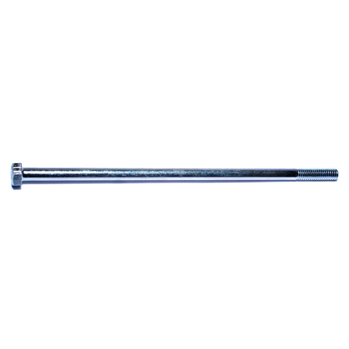 5/16"-18 x 8" Zinc Plated Grade 2 / A307 Steel Coarse Thread Hex Bolts