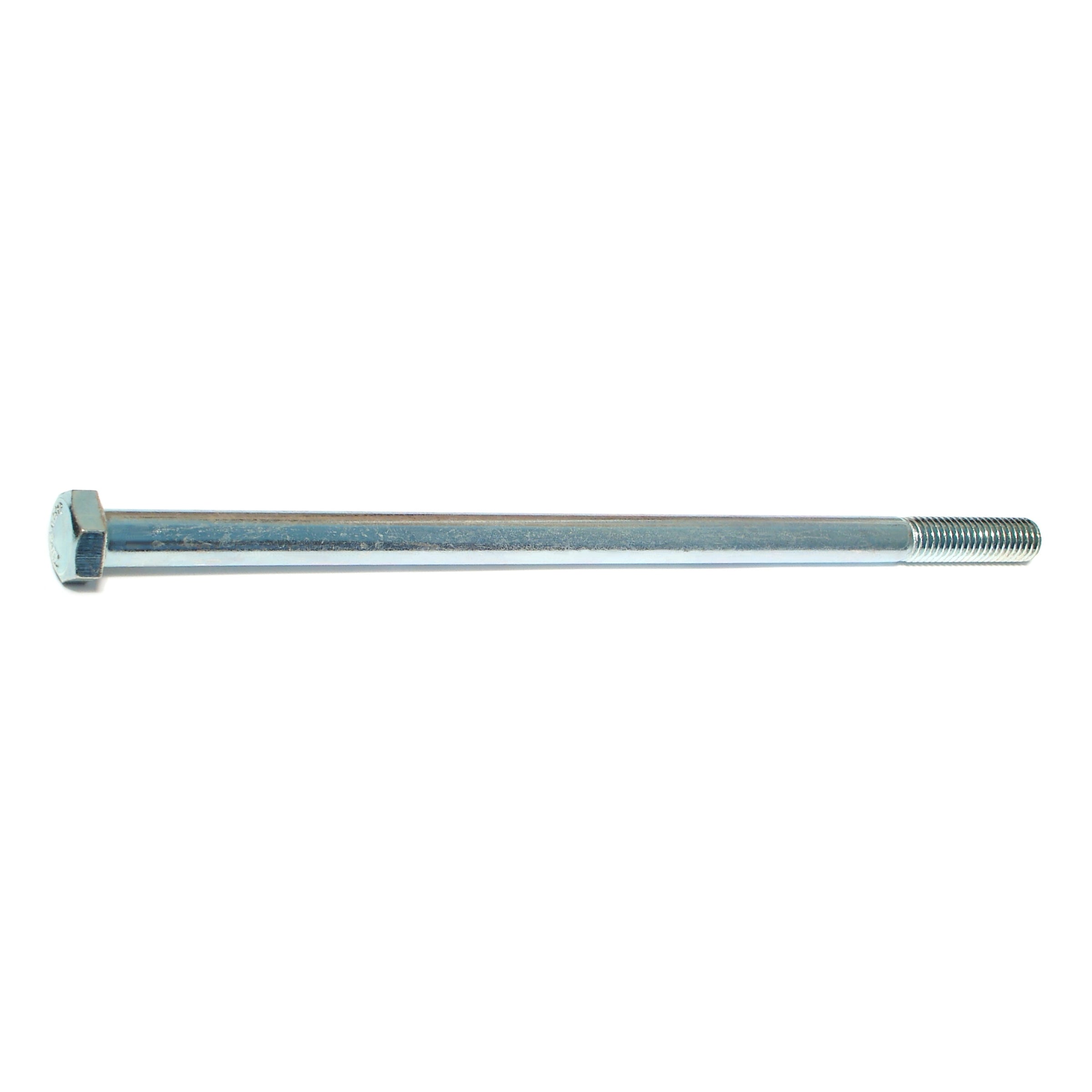 3/8"-16 x 8" Zinc Plated Grade 2 / A307 Steel Coarse Thread Hex Bolts