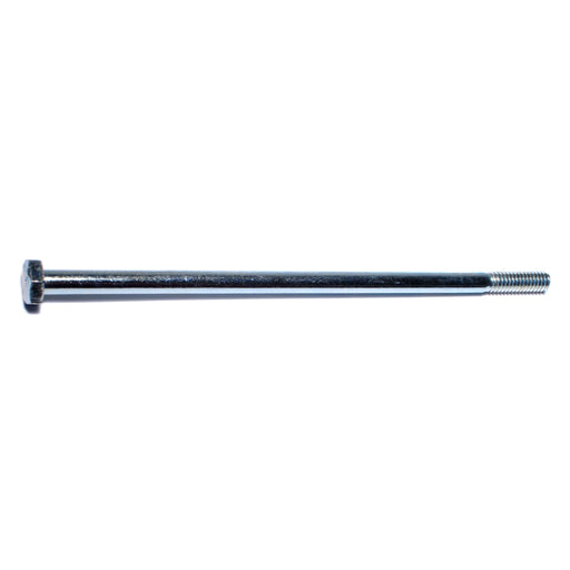 1/4"-20 x 6" Zinc Plated Grade 5 Steel Coarse Thread Hex Cap Screws