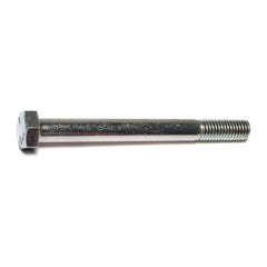 1/2"-13 x 5" Zinc Plated Grade 5 Steel Coarse Thread Hex Cap Screws