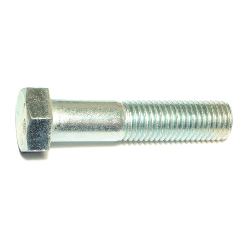 3/4"-10 x 3-1/2" Zinc Plated Grade 5 Steel Coarse Thread Hex Cap Screws