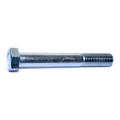 3/4"-10 x 5-1/2" Zinc Plated Grade 5 Steel Coarse Thread Hex Cap Screws