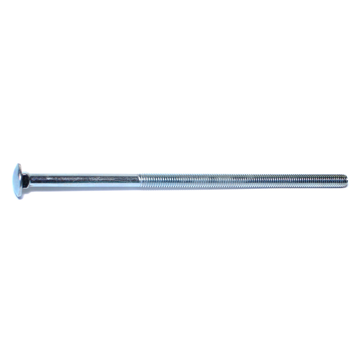 3/8"-16 x 9" Zinc Plated Grade 2 / A307 Steel Coarse Thread Carriage Bolts
