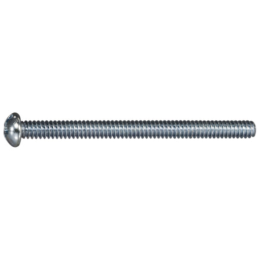 #10-24 x 2-1/2" Zinc Plated Steel Coarse Thread Combo Round Head Machine Screws