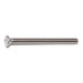 #8-32 x 2" 18-8 Stainless Steel Coarse Thread Phillips Oval Head Machine Screws