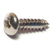 #6 x 1/2" 18-8 Stainless Steel Phillips Pan Head Sheet Metal Screws