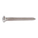 #6 x 1-1/2" 18-8 Stainless Steel Phillips Oval Head Sheet Metal Screws