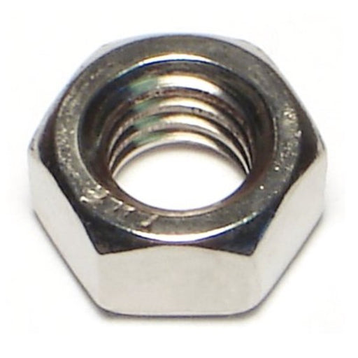5/16"-18 18-8 Stainless Steel Coarse Thread Hex Nuts