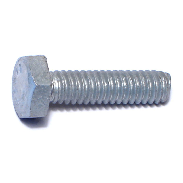 1/4"-20 x 1" Hot Dip Galvanized Steel Coarse Thread Hex Cap Screws