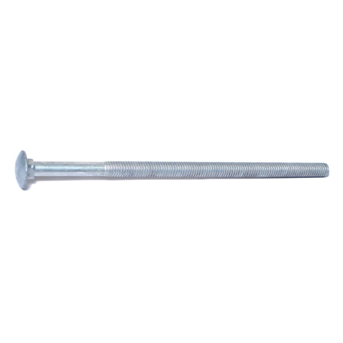 3/8"-16 x 8" Hot Dip Galvanized Grade 2 / A307 Steel Coarse Thread Carriage Bolts