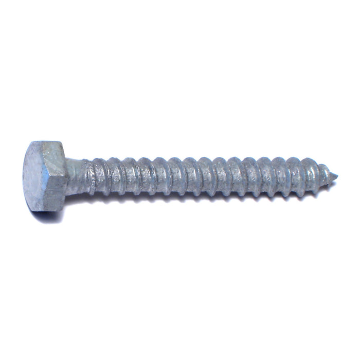 1/4" x 2" Hot Dip Galvanized Steel Hex Head Lag Screws