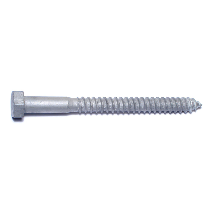 1/2" x 5-1/2" Hot Dip Galvanized Steel Hex Head Lag Screws