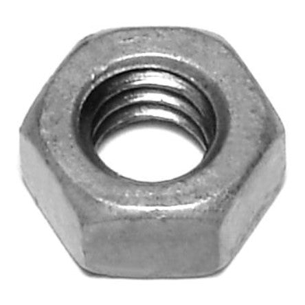 1/4"-20 Hot Dip Galvanized Steel Coarse Thread Finished Hex Nuts