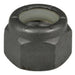 3/8"-16 Black Phosphate Grade 2 Steel Coarse Thread Nylon Insert Lock Nuts