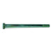 9/16"-12 x 3" Green Rinsed Zinc Plated Grade 5 Steel Coarse Thread Hex Cap Screws
