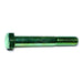 5/8"-11 x 4-1/2" Green Rinsed Zinc Plated Grade 5 Steel Coarse Thread Hex Cap Screws