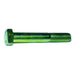 3/4"-10 x 5" Green Rinsed Zinc Plated Grade 5 Steel Coarse Thread Hex Cap Screws