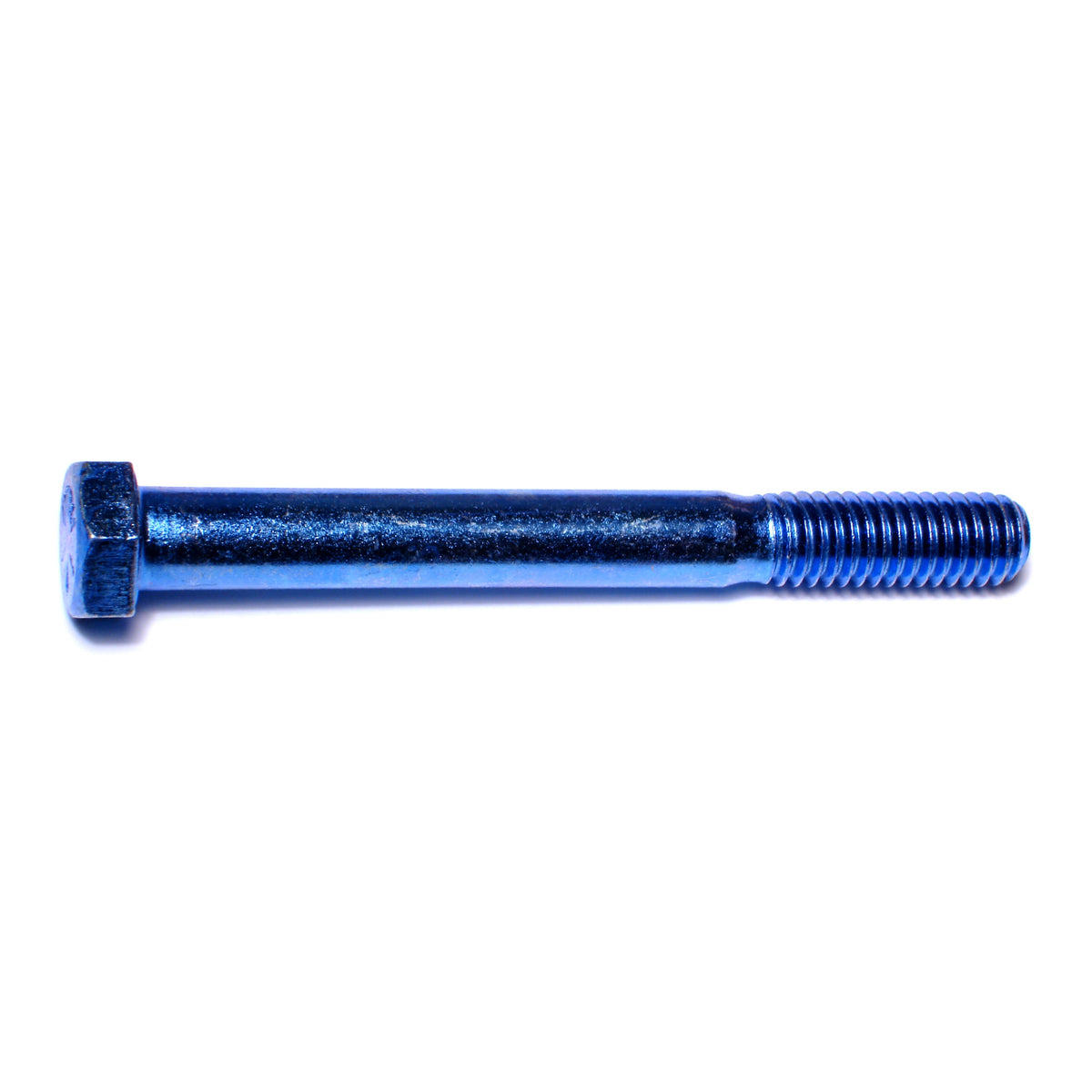 3/8"-16 x 3-1/2" Zinc Plated Grade 8 Steel Coarse Thread Hex Cap Screws