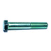 9/16"-18 x 3-1/2" Green Rinsed Zinc Plated Grade 5 Steel Fine Thread Hex Cap Screws