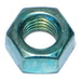 5/16"-24 Green Rinsed Zinc Plated Grade 5 Steel Fine Thread Hex Nuts