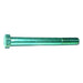 7/8"-9 x 9" Green Rinsed Zinc Plated Grade 5 Steel Coarse Thread Hex Cap Screws