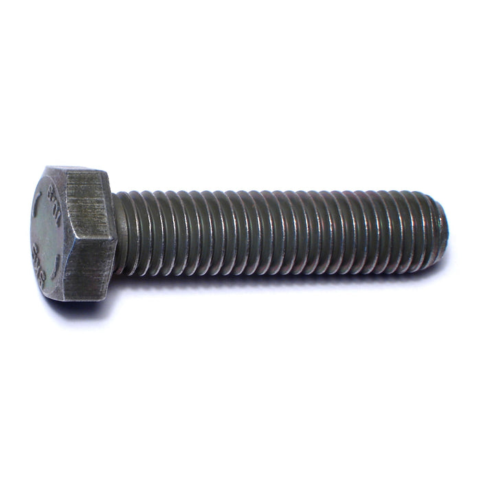 12mm-1.75 x 50mm Black Phosphate Class 10.9 Steel Coarse Thread Hex Cap Screws