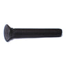 1/2"-13 x 3-1/2" Plain Grade 5 Steel Coarse Thread Flat Head Plow Bolts