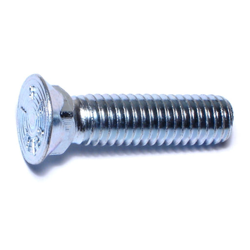 3/8"-16 x 1-1/2" Zinc Plated Grade 5 Steel Coarse Thread Repair Head Plow Bolts