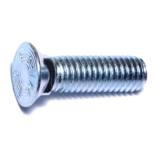 7/16"-14 x 1-1/2" Zinc Plated Grade 5 Steel Coarse Thread Repair Head Plow Bolts
