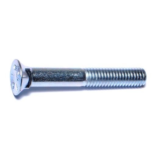 7/16"-14 x 3" Zinc Plated Grade 5 Steel Coarse Thread Repair Head Plow Bolts