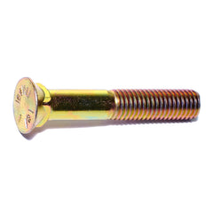 1/2"-13 x 3" Zinc Plated Grade 8 Steel Coarse Thread Repair Head Plow Bolts