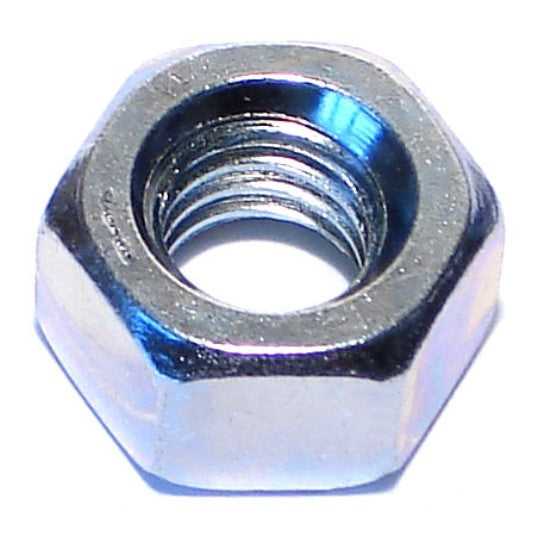 7/16"-14 Zinc Plated Grade 5 Steel Coarse Thread Heavy Hex Nuts