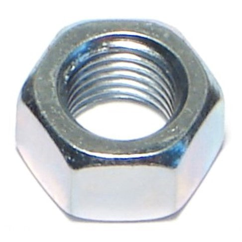 3/8"-24 Zinc Plated Grade 5 Steel Fine Thread Hex Nuts