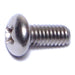 #8-32 x 3/8" 18-8 Stainless Steel Coarse Thread Phillips Pan Head Machine Screws