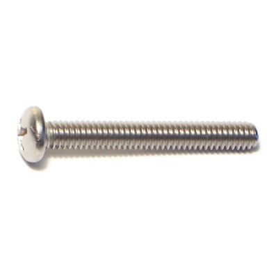 #8-32 x 1-1/4" 18-8 Stainless Steel Coarse Thread Phillips Pan Head Machine Screws