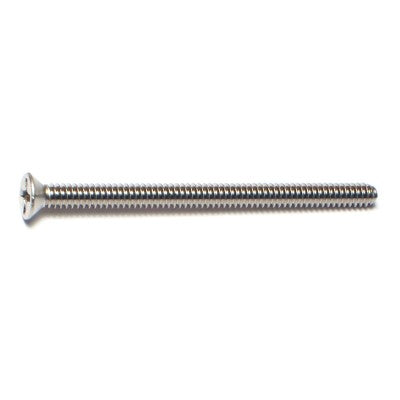 8 – 32 x 2 – 1/5,1 cm pan Head Machine, filettatura integrale, in acciaio INOX, Phillips Drive 8 – 32 x 2 – 1/5,1 cm pan Head Machine, filettatura integrale, in acciaio INOX, Phillips Drive